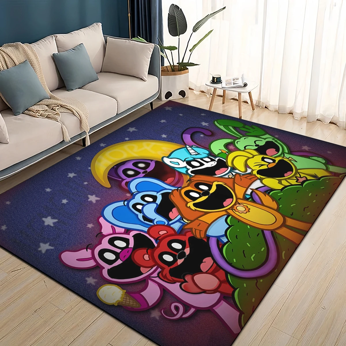 Commercial Printing Inc - Tapis de dessin animé s-smiling C-Critters