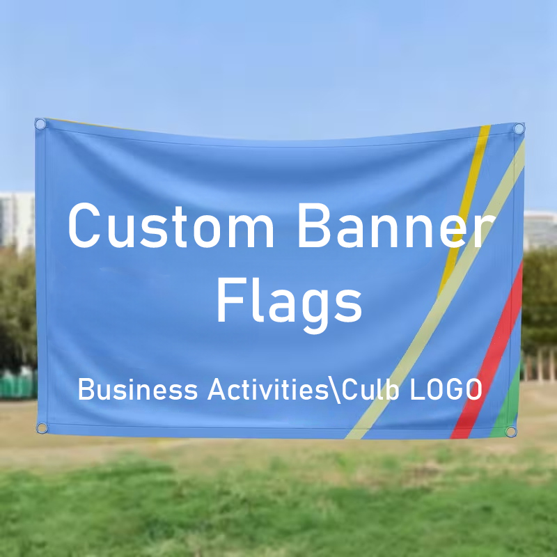 Commercial Printing Companies - Drapeau personnalisé avec logo pour entreprise,