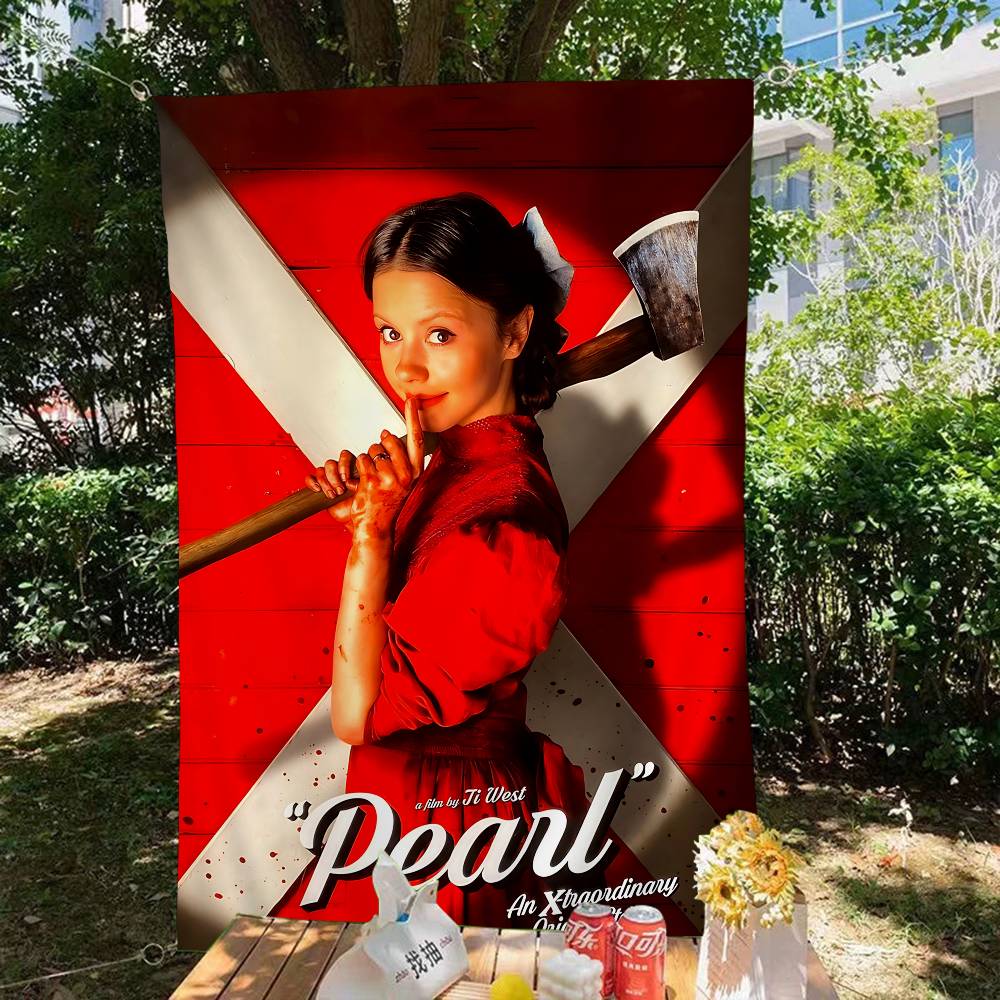 P-PearlS HORROR MOIVE Drapeau  - Commercial Printing Companies avis et prix