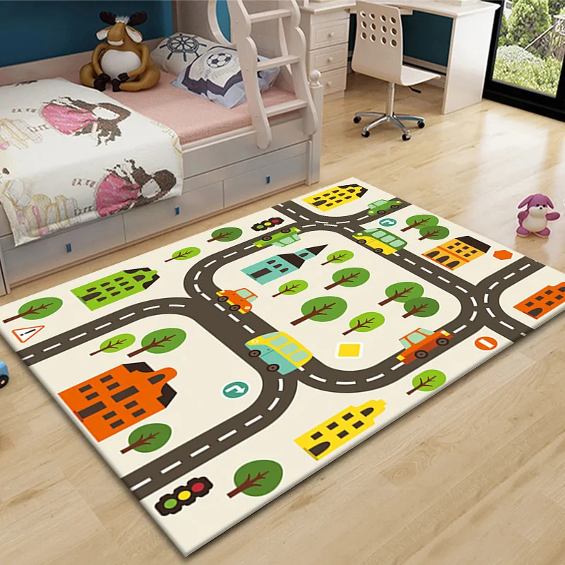 Tapis de jeu City Road pour en - Commercial Road Printing avis et prix