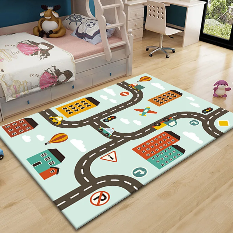 Tapis de jeu City Road pour en - Commercial Road Printing avis et prix