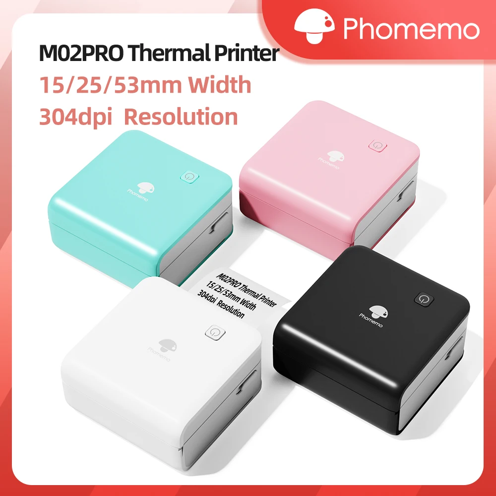 Phomemo M02Pro Mini imprimante - Commercial Photo Printer avis et prix