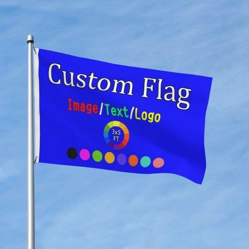 Drapeau personnalisé avec logo - Commercial Printing Companies avis et prix