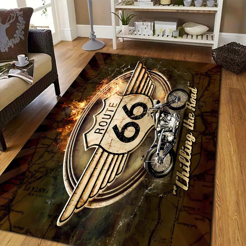 Tapis en flanelle imprimé Rout - Commercial Road Printing avis et prix